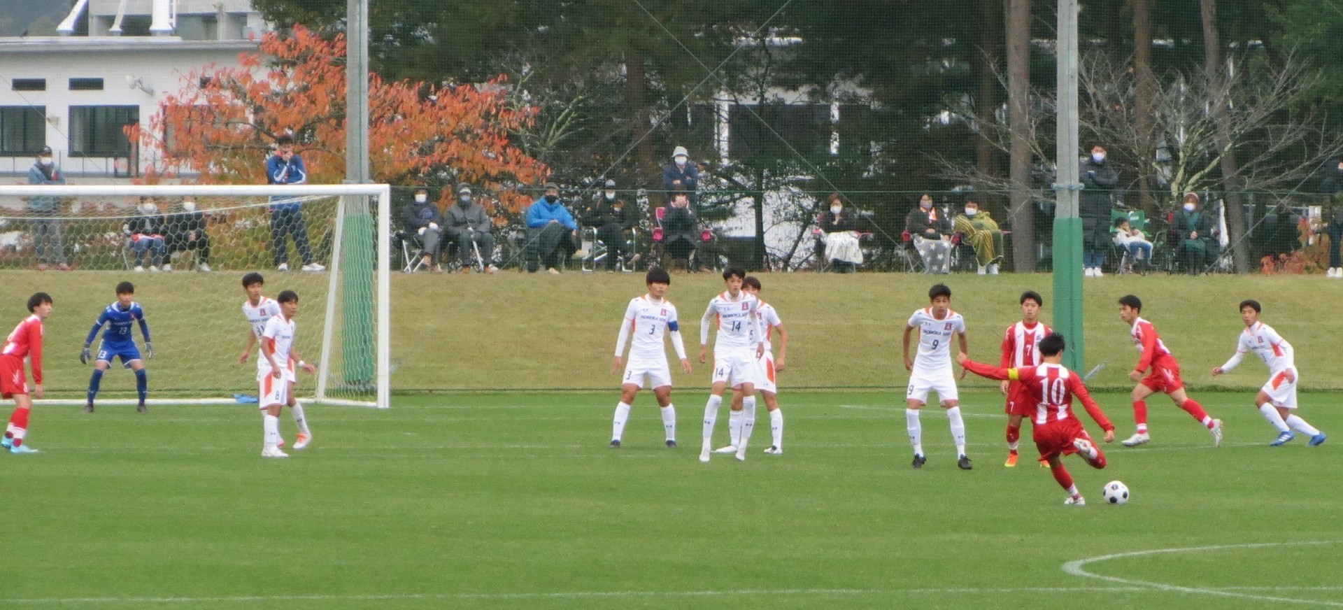 高校サッカー選手権 岩手県大会 準々決勝 盛岡商業サッカー部 観戦記